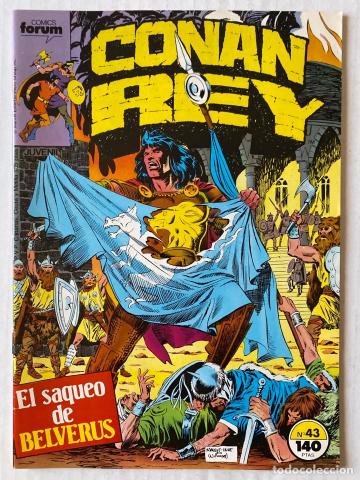 C&oacute;mics: CONAN REY #43 F&Ograve;RUM 1&ordf; edici&oacute;n - Foto 1