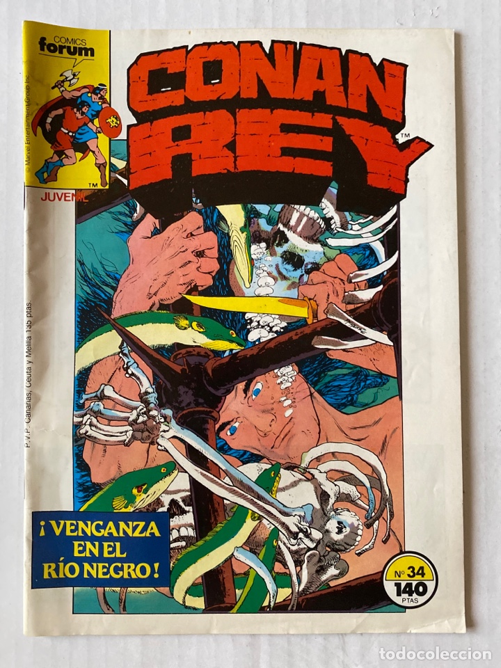 C&oacute;mics: CONAN REY #34 F&Ograve;RUM 1&ordf; edici&oacute;n - Foto 1