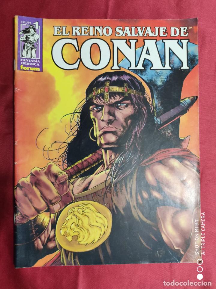 C&oacute;mics: EL REINO SALVAJE DE CONAN. N&ordm; 1. FORUM. - Foto 1
