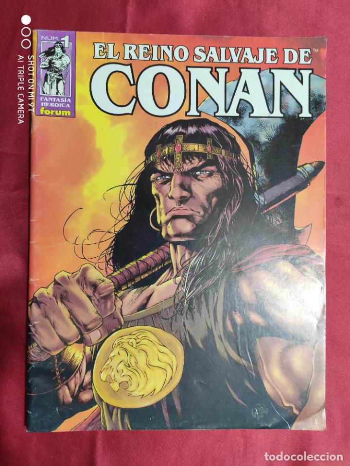 C&oacute;mics: EL REINO SALVAJE DE CONAN. N&ordm; 1. FORUM. - Foto 1