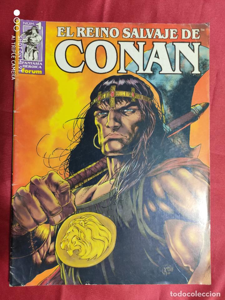 C&oacute;mics: EL REINO SALVAJE DE CONAN. N&ordm; 1. FORUM. - Foto 1