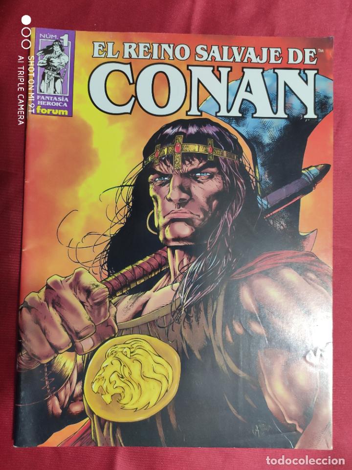 C&oacute;mics: EL REINO SALVAJE DE CONAN. N&ordm; 1. FORUM. - Foto 1