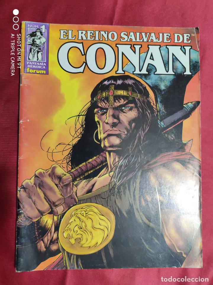 C&oacute;mics: EL REINO SALVAJE DE CONAN. N&ordm; 1. FORUM. - Foto 1
