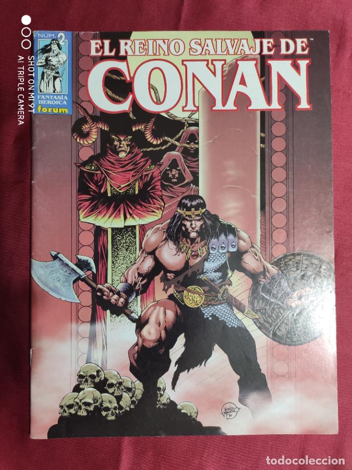 C&oacute;mics: EL REINO SALVAJE DE CONAN. N&ordm; 2. FORUM. - Foto 1