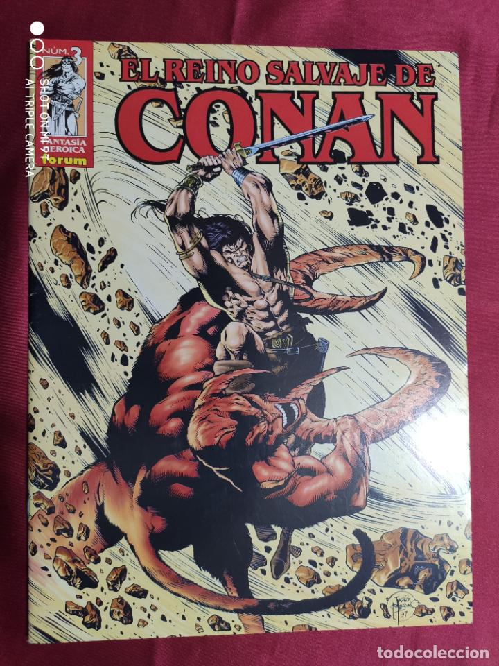 C&oacute;mics: EL REINO SALVAJE DE CONAN. N&ordm; 3. FORUM. - Foto 1