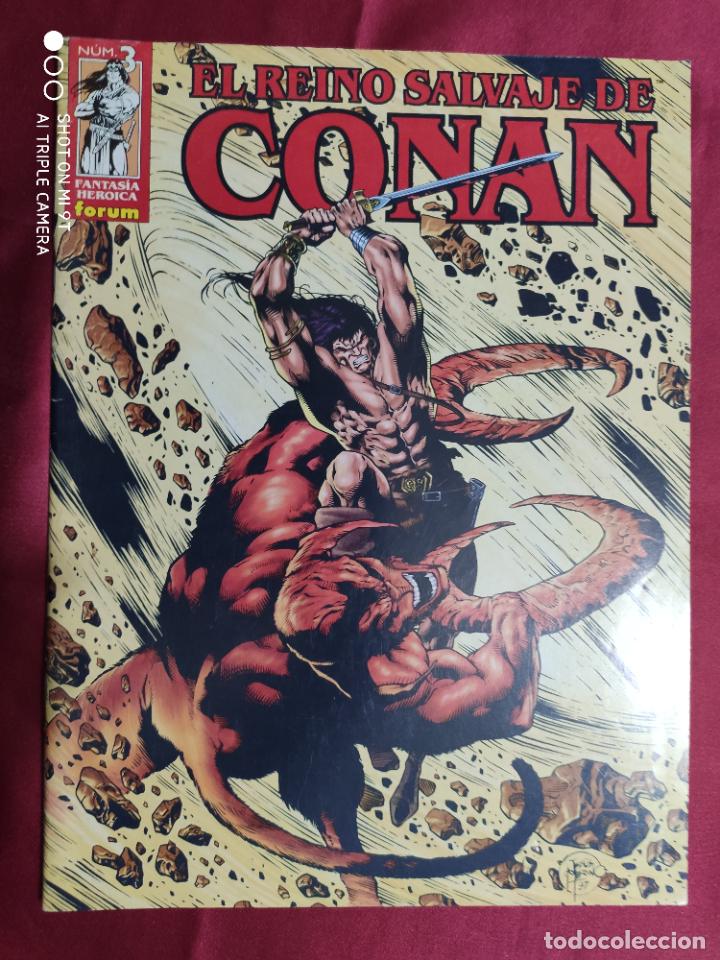C&oacute;mics: EL REINO SALVAJE DE CONAN. N&ordm; 3. FORUM. - Foto 1