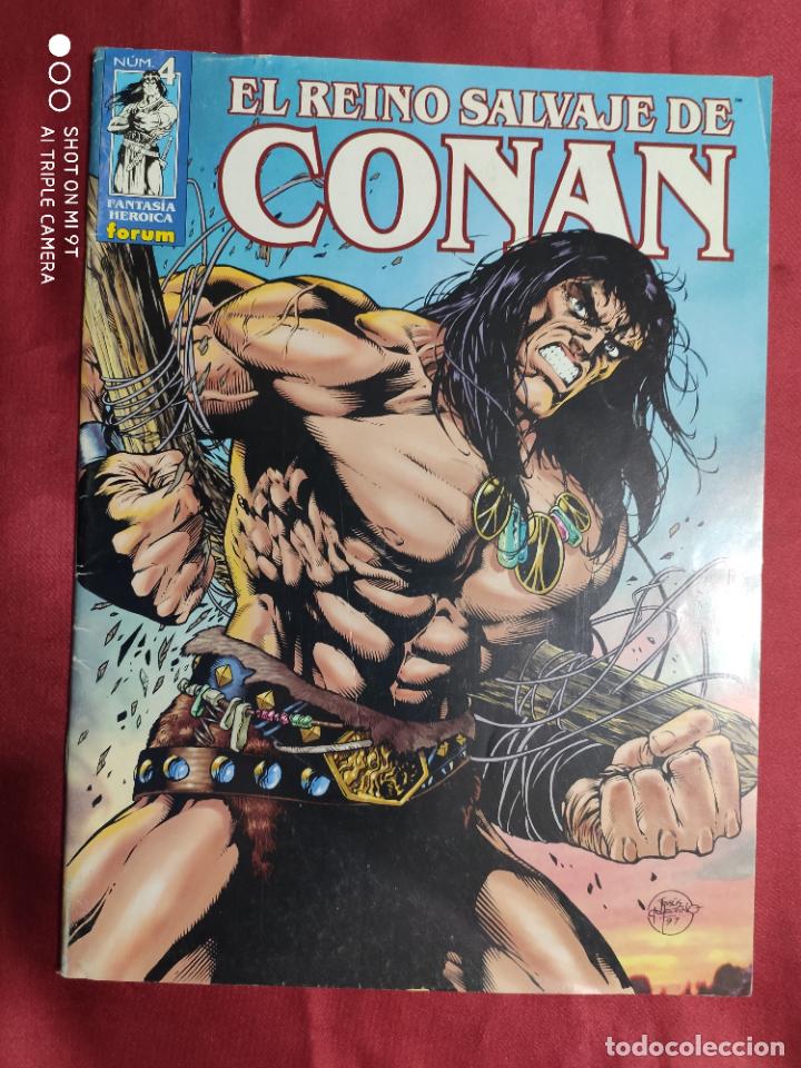 C&oacute;mics: EL REINO SALVAJE DE CONAN. N&ordm; 4. FORUM. - Foto 1