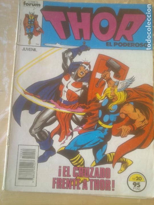 C&oacute;mics: el poderoso thor-a&ntilde;o 1983-forum-color-formato grapa-n&ordm; 20. - Foto 1