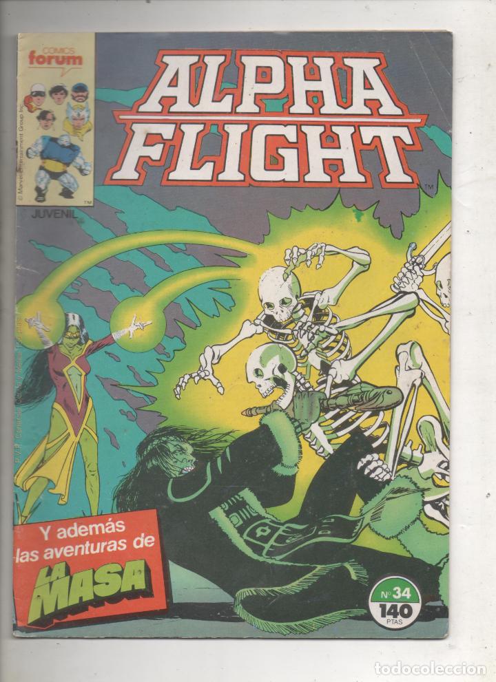 C&oacute;mics: ALPHA FLIGHT N&ordm; 34 - FORUM -B5 - Foto 1