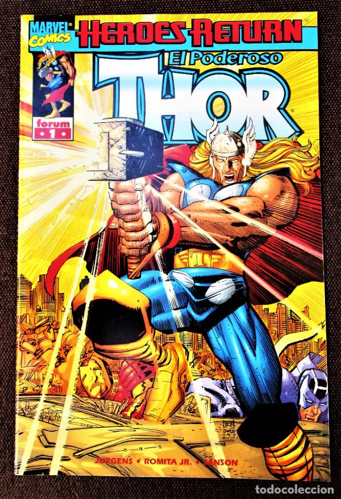 C&oacute;mics: EL PODEROSO THOR Vol&uacute;menes 3 y 4 completos 45 n&uacute;meros Forum 1999-2002. PERFECTOS - Foto 4