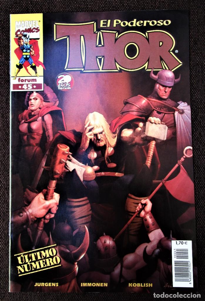 C&oacute;mics: EL PODEROSO THOR Vol&uacute;menes 3 y 4 completos 45 n&uacute;meros Forum 1999-2002. PERFECTOS - Foto 9