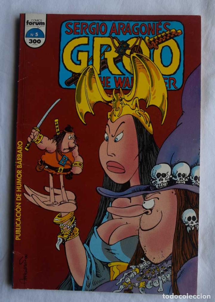 C&oacute;mics: GROO THE WANDERER N&ordm; 5 - Sergio Aragones - Ed Forum - Foto 1