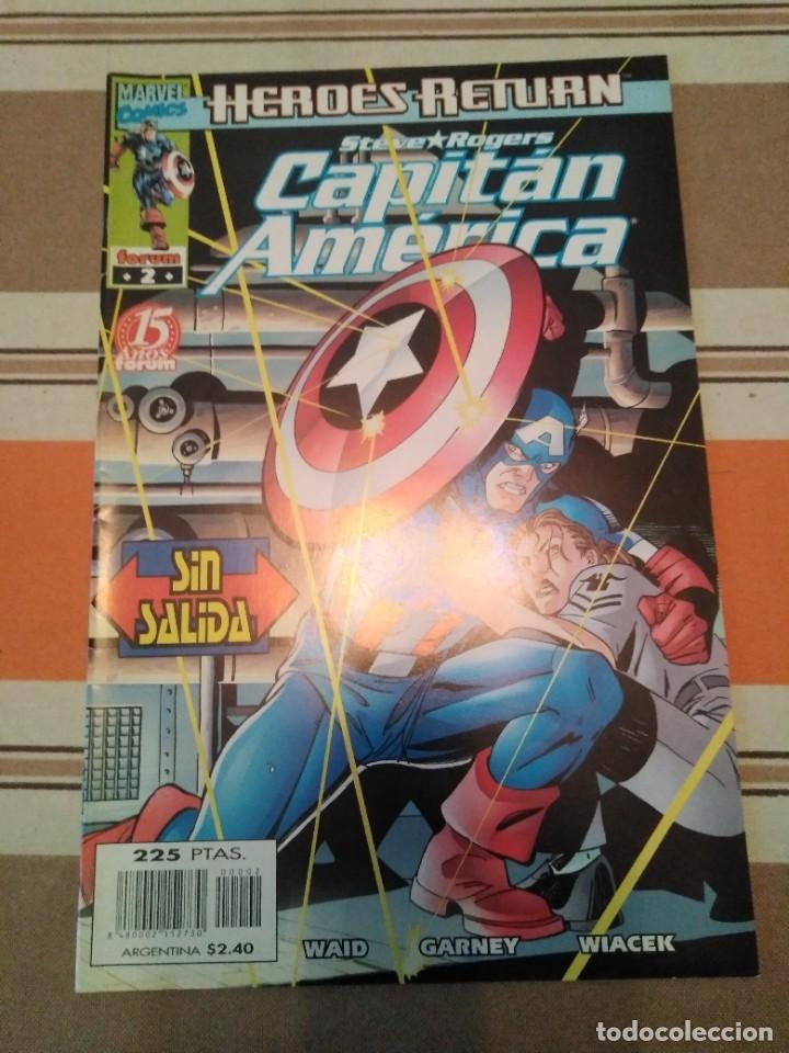 Cómics: capitan america 2 heroes return - forum marvel comic PEDIDO MINIMO 3€ - Foto 1 - 275838238