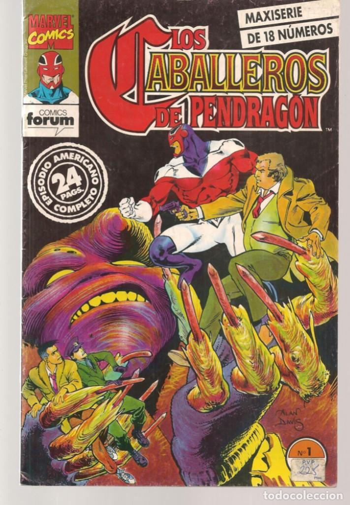 C&oacute;mics: LOS CABALLEROS DE PENDRAG&Oacute;N. N&ordm; 1. FORUM (C/A3) - Foto 1