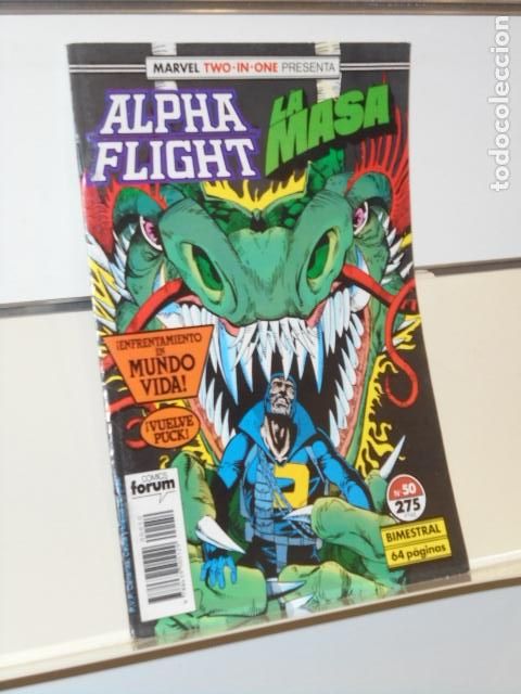 C&oacute;mics: ALPHA FLIGHT VOL. 1 N&ordm; 50 MARVEL TWO IN ONE ALPHA FLIGHT Y LA MASA - FORUM - Foto 1