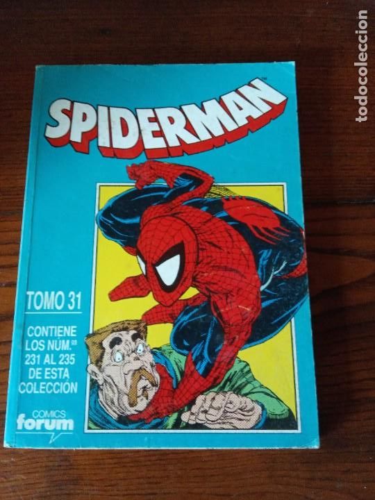 C&oacute;mics: SPIDERMAN N&ordm; 231 al 235 RETAPADO TOMO 31 FORUM MARVEL. - Foto 1