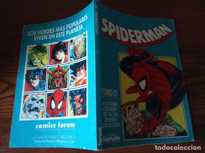 C&oacute;mics: SPIDERMAN N&ordm; 231 al 235 RETAPADO TOMO 31 FORUM MARVEL. - Foto 2