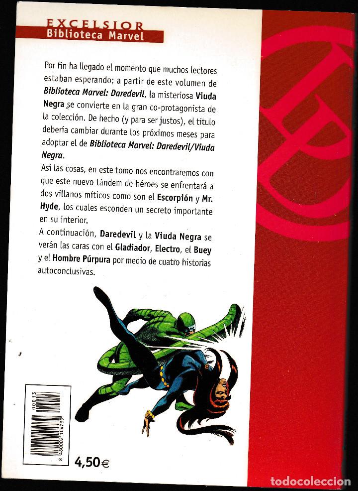 C&oacute;mics: BIBLIOTECA MARVEL - DAREDEVIL - N&ordm; 13 - DAN DEFENSOR - &iexcl;La Viuda Negra... acusada! - FORUM - - Foto 2