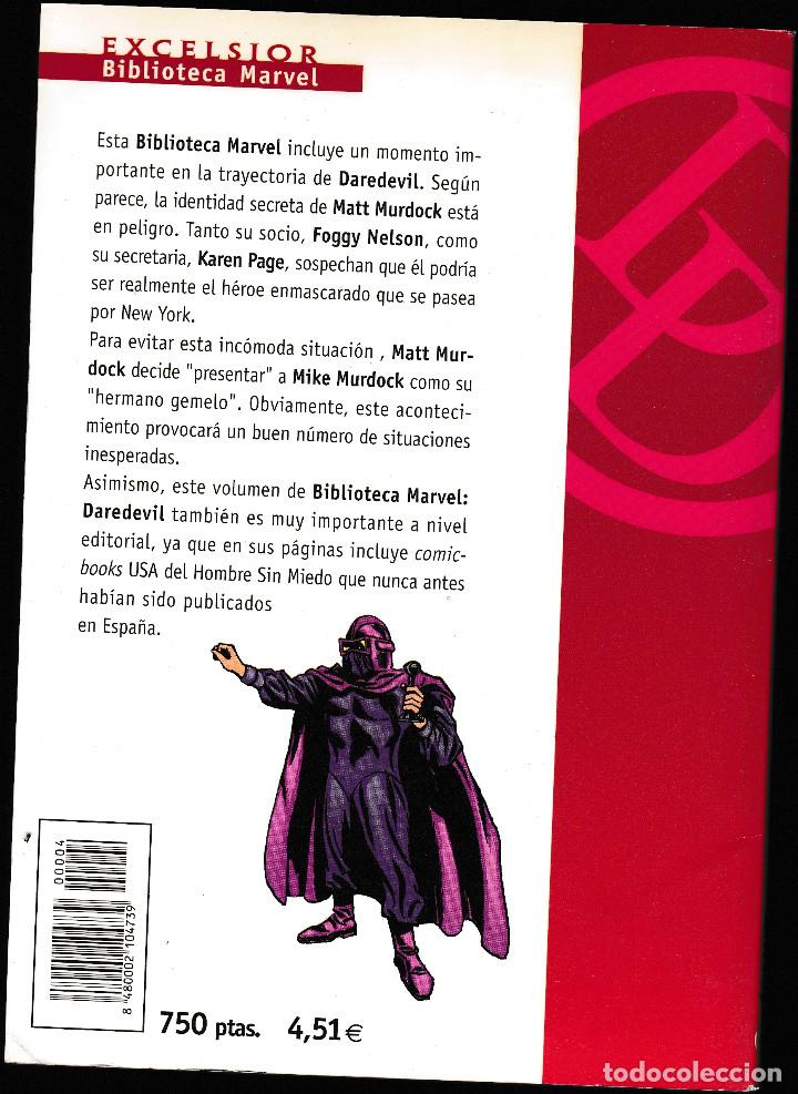 C&oacute;mics: BIBLIOTECA MARVEL - DAREDEVIL - N&ordm; 4 - DAN DEFENSOR - &iexcl;El Trihombre vive! - FORUM - - Foto 2