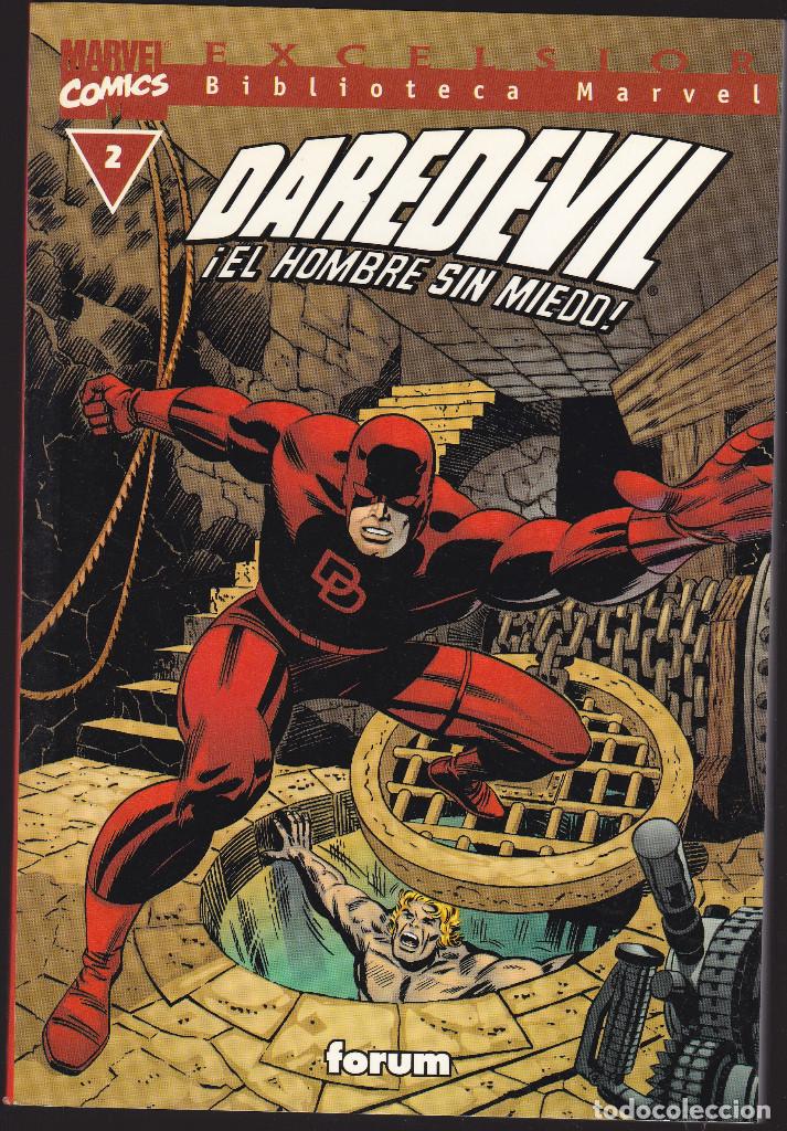 C&oacute;mics: BIBLIOTECA MARVEL - DAREDEVIL - N&ordm; 3 - DAN DEFENSOR - Llega... &iexcl;Spiderman! - FORUM - - Foto 1