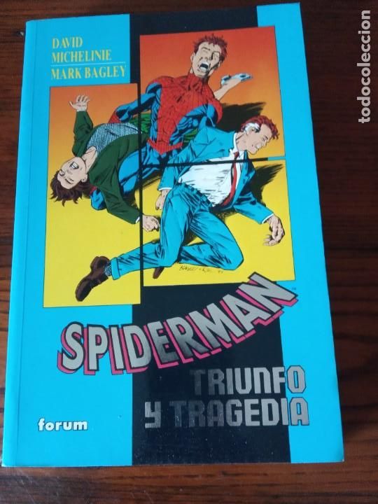 C&oacute;mics: SPIDERMAN TRIUNFO Y TRAGEDIA TOMO FORUM. - Foto 1