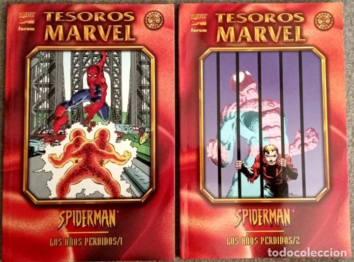 C&oacute;mics: TESOROS MARVEL: SPIDERMAN - LOS A&Ntilde;OS PERDIDOS (2 tomos completa) - Foto 1