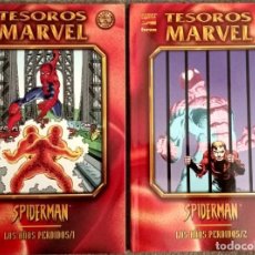 Cómics: TESOROS MARVEL: SPIDERMAN - LOS AÑOS PERDIDOS (2 TOMOS COMPLETA). Lote 276920338