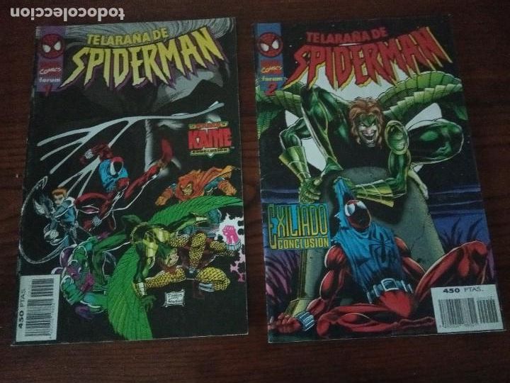C&oacute;mics: TELARA&Ntilde;A DE SPIDERMAN - 1 Y 2 (COLECCI&Oacute;N COMPLETA) - FORUM. - Foto 1