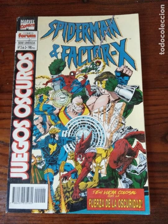 C&oacute;mics: JUEGOS OSCUROS SPIDERMAN FACTOR X. 3 TOMOS.COMPLETA FORUM. - Foto 3