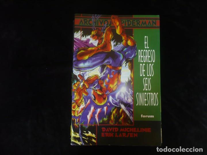 C&oacute;mics: archivos spiderman - el regreso de los seis siniestros - Foto 1