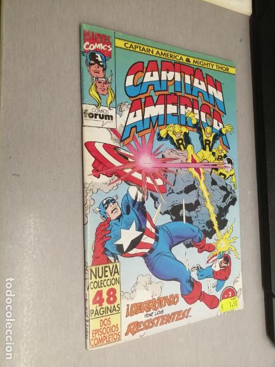 C&oacute;mics: CAPIT&Aacute;N AM&Eacute;RICA & MIGHTY THOR VOL. 2 N&ordm; 2 / MARVEL - FORUM - Foto 1