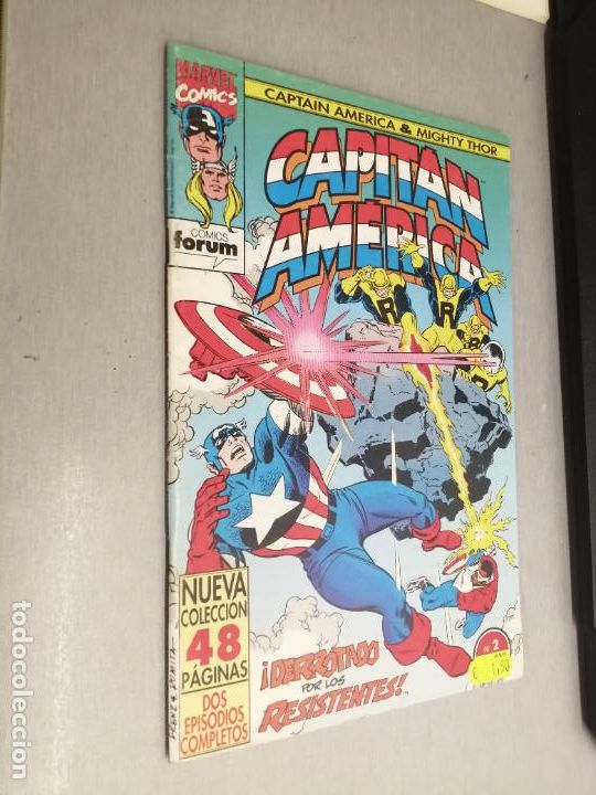 C&oacute;mics: CAPIT&Aacute;N AM&Eacute;RICA & MIGHTY THOR VOL. 2 N&ordm; 2 / MARVEL - FORUM - Foto 1