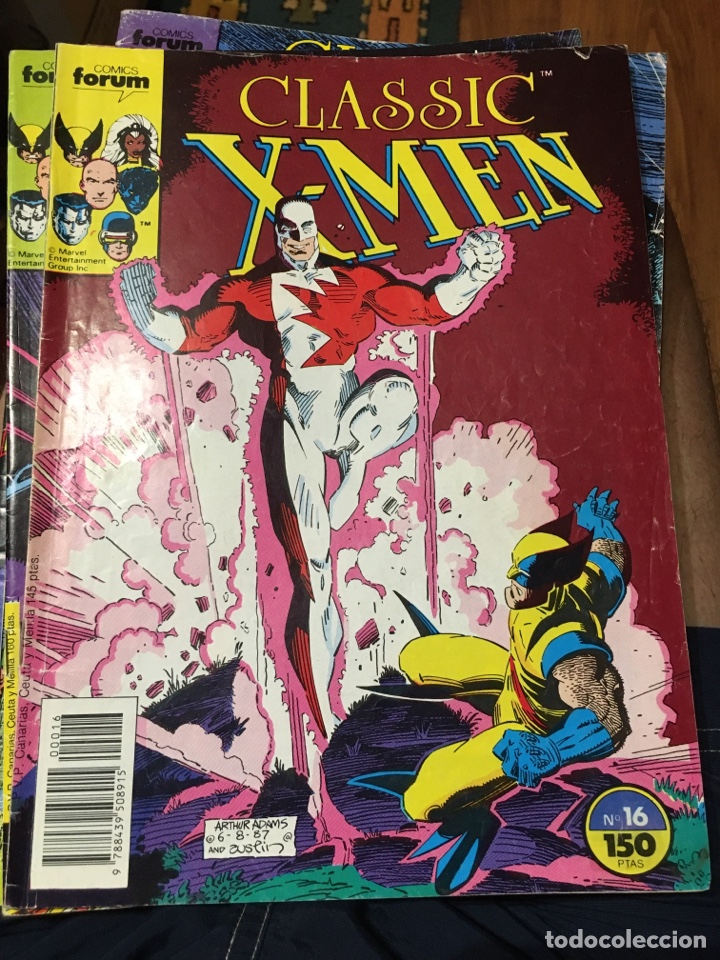 C&oacute;mics: CLASSIC X-MEN - LOTE N&Uacute;MEROS 6 16 18 20 25 27 - FORUM - Foto 2