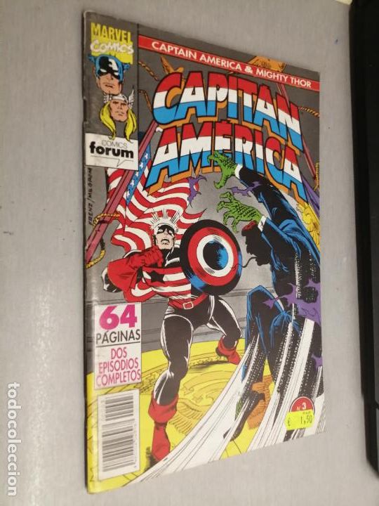 C&oacute;mics: CAPIT&Aacute;N AM&Eacute;RICA & MIGHTY THOR VOL. 2 N&ordm; 3 / MARVEL - FORUM - Foto 1