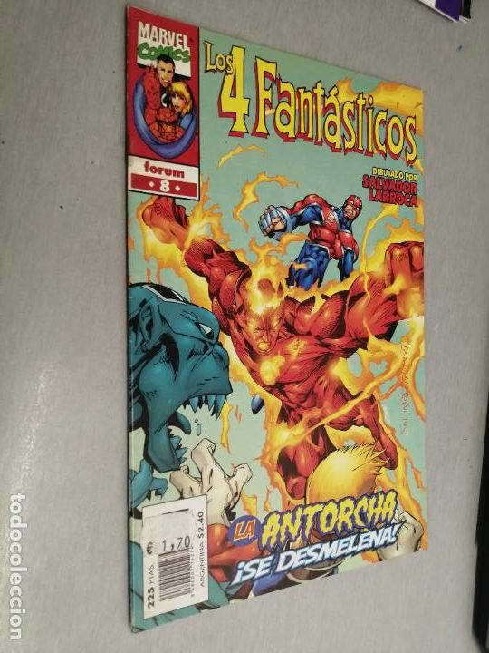 C&oacute;mics: H&Eacute;ROES RETURN: LOS 4 FANT&Aacute;STICOS VOL. 3 N&ordm; 8 / MARVEL - FORUM - Foto 1