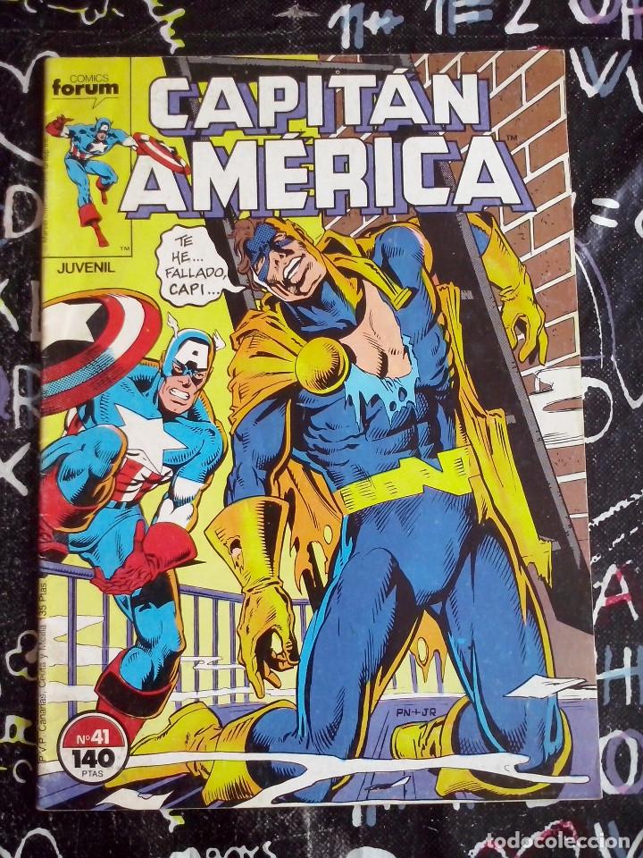 FORUM - CAPITAN AMERICA VOL.1 NUM. 41 (Tebeos y Comics - Forum - Capitán América)