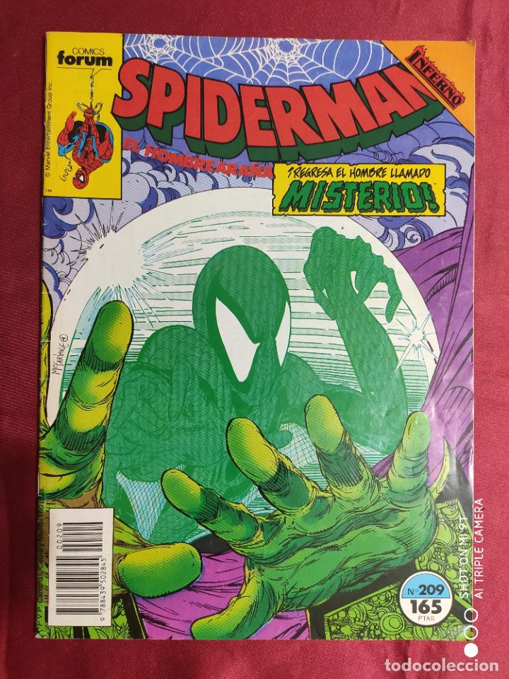 C&oacute;mics: SPIDERMAN. VOL 1. N&ordm; 209. FORUM - Foto 1