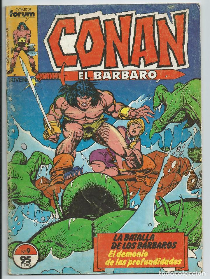 C&oacute;mics: CONAN EL BARBARO FORUM 1&ordf; EDICION N&ordm; 9 - Foto 1