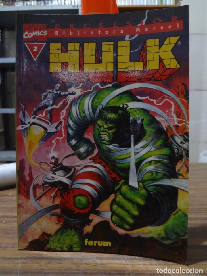 C&oacute;mics: EXCELSIOR - BIBLIOTECA MARVEL - HULK N&ordm; 2 - FORUM - Foto 1