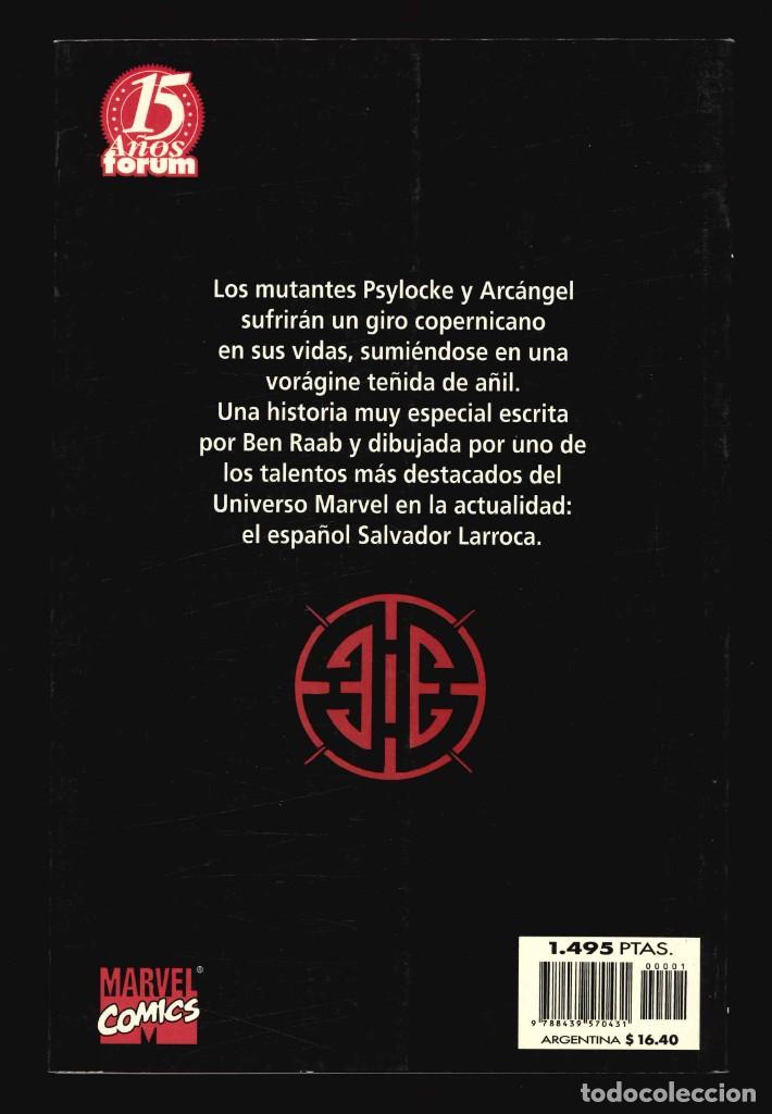 C&oacute;mics: PSYLOCKE + ARC&Aacute;NGEL. AMANECER - FORUM / N&Uacute;MERO &Uacute;NICO - Foto 2