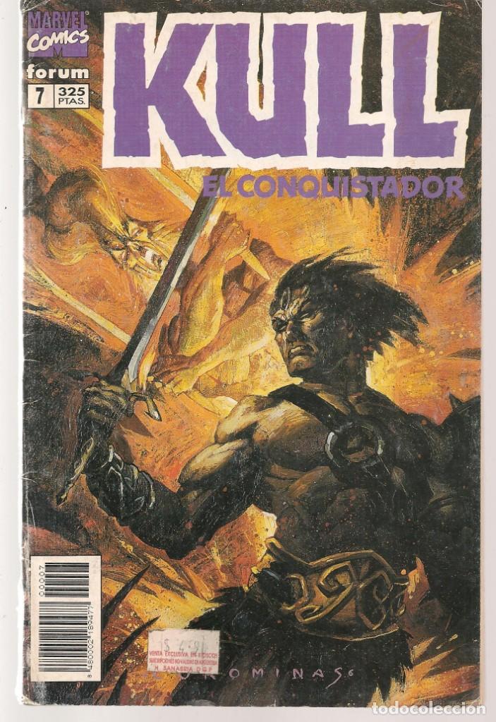 C&oacute;mics: KULL, EL CONQUISTADOR. N&ordm; 7. FORUM. (C/A23) - Foto 1