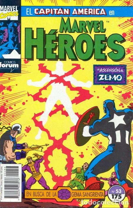 C&oacute;mics: MARVEL HEROES CAPITAN AMERICA NUM. 53 FORUM - Foto 1