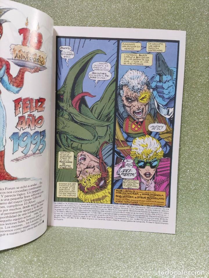 C&oacute;mics: COMIC FORUM - X-FORCE N&ordm; 8 - Foto 2