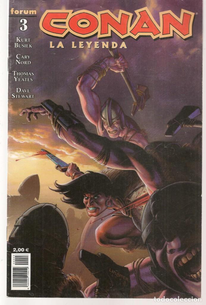 C&oacute;mics: CONAN, LA LEYENDA. N&ordm; 3. FORUM, (C/A100) - Foto 1