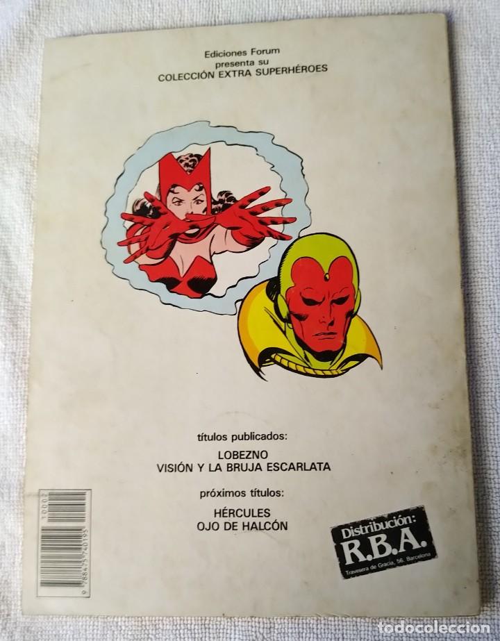 C&oacute;mics: COLECCI&Oacute;N EXTRA SUPERH&Eacute;ROES. FORUM. N&ordm; 2. LA VISI&Oacute;N Y LA BRUJA ESCARLATA - Foto 2