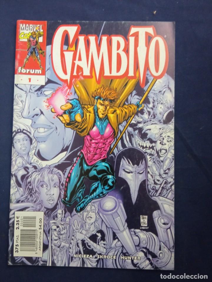 C&oacute;mics: GAMBITO. MARVEL COMICS FORUM N&ordm;1 NICIEZA. SKROCE. HUNTER - Foto 1