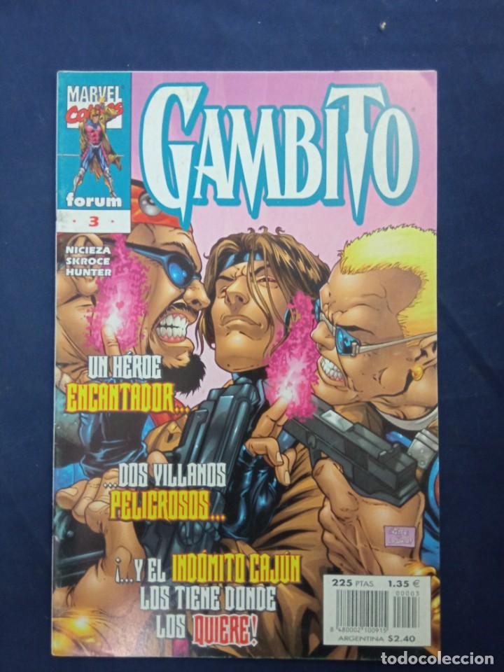 C&oacute;mics: GAMBITO. MARVEL COMICS FORUM N&ordm;3 NICIEZA. SKROCE. HUNTER - Foto 1