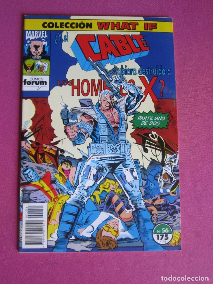 C&oacute;mics: WHAT IF 56 CABLE LOS HOMBRES X CON POSTER FORUM - Foto 1