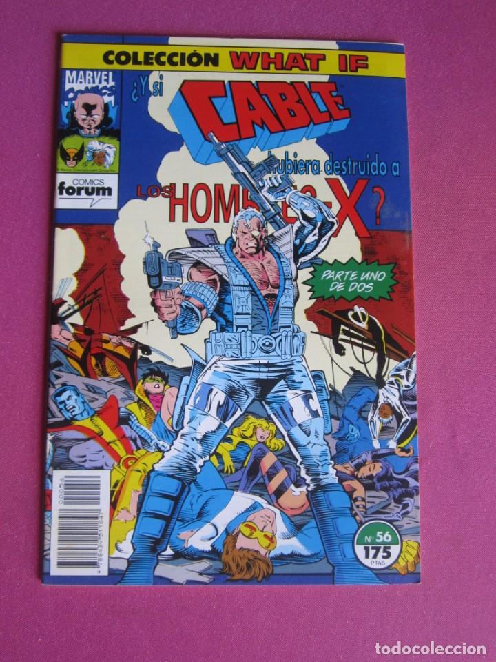 C&oacute;mics: WHAT IF 56 CABLE LOS HOMBRES X CON POSTER FORUM - Foto 3