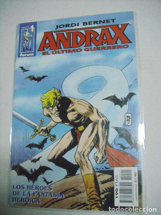 C&oacute;mics: ANDRAX N&ordm; 1 - ED. FORUM - Foto 1